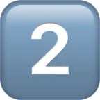 keycap: 2 for Apple platform
