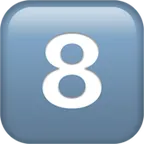 keycap: 8 til Apple platform