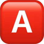 AppleプラットフォームのA button (blood type)