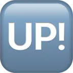 UP! button for Apple platform