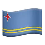 flag: Aruba para la plataforma Apple