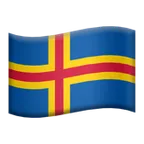 flag: Åland Islands עבור פלטפורמת Apple
