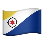 flag: Caribbean Netherlands لمنصة Apple
