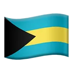 flag: Bahamas for Apple-plattformen