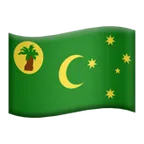 flag: Cocos (Keeling) Islands voor Apple platform