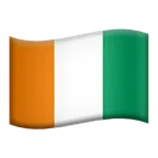 flag: Côte d’Ivoire для платформи Apple
