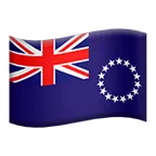 flag: Cook Islands voor Apple platform