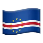 flag: Cape Verde για την πλατφόρμα Apple