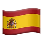 flag: Ceuta & Melilla för Apple-plattform