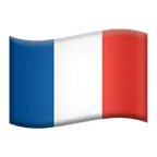 flag: France para la plataforma Apple