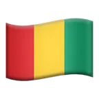 Apple platformon a(z) flag: Guinea képe