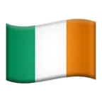 flag: Ireland for Apple-plattformen