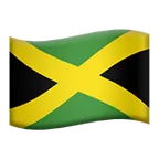 flag: Jamaica för Apple-plattform