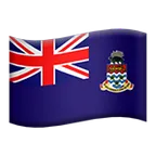 flag: Cayman Islands για την πλατφόρμα Apple