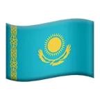 flag: Kazakhstan pour la plateforme Apple