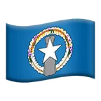 flag: Northern Mariana Islands for Apple platform