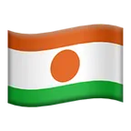 flag: Niger per la piattaforma Apple