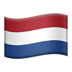 flag: Netherlands per la piattaforma Apple