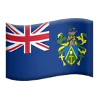 flag: Pitcairn Islands til Apple platform