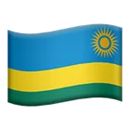 Apple প্ল্যাটফর্মে জন্য flag: Rwanda