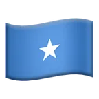 Apple प्लेटफ़ॉर्म के लिए flag: Somalia