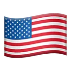Apple प्लेटफ़ॉर्म के लिए flag: United States