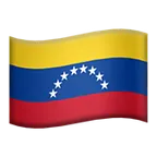 flag: Venezuela pour la plateforme Apple