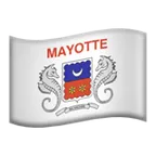 flag: Mayotte для платформи Apple