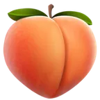peach alustalla Apple