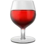 wine glass för Apple-plattform