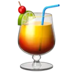 Apple 平台中的 tropical drink
