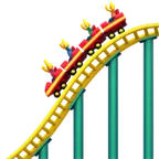 roller coaster för Apple-plattform