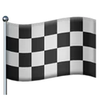 Apple platformu için chequered flag