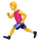 man running untuk platform Apple