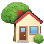 house with garden עבור פלטפורמת Apple