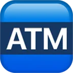 ATM sign for Apple-plattformen