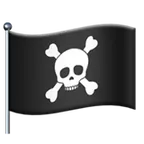 pirate flag لمنصة Apple