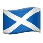 Apple प्लेटफ़ॉर्म के लिए flag: Scotland