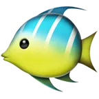 tropical fish for Apple platform