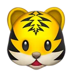 tiger face for Apple platform