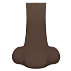 nose: dark skin tone untuk platform Apple