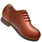 man’s shoe for Apple platform