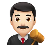 man judge: light skin tone til Apple platform