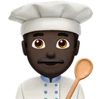 man cook: dark skin tone til Apple platform