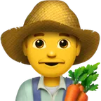 man farmer for Apple-plattformen