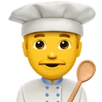 man cook for Apple platform