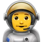 man astronaut for Apple-plattformen