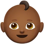 baby: medium-dark skin tone สำหรับแพลตฟอร์ม Apple