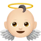 Apple platformon a(z) baby angel: light skin tone képe