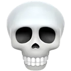 Apple platformon a(z) skull képe